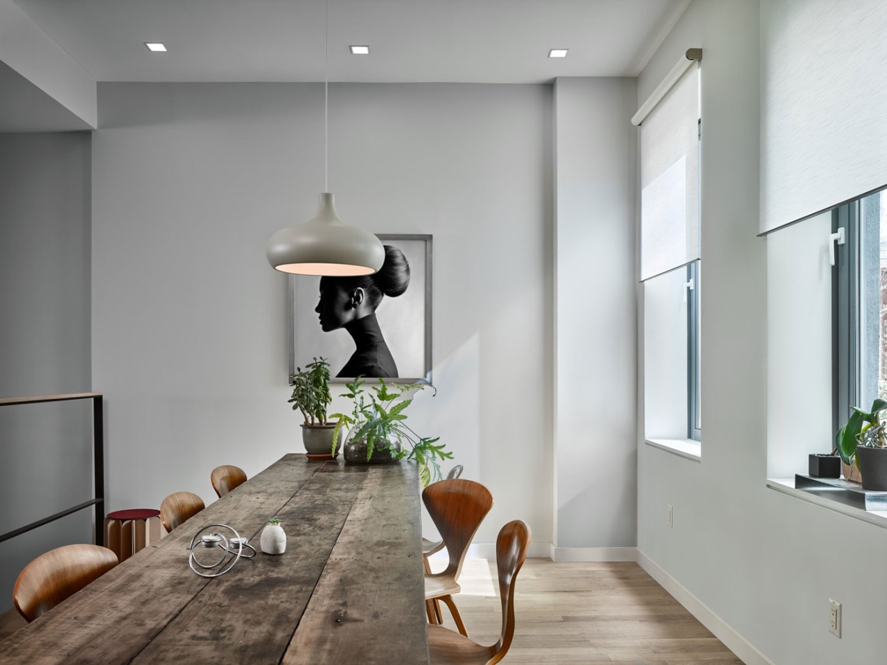 Lutron Palladiom luxury automated roller shades