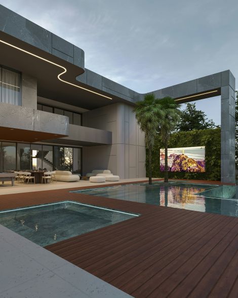 Control4 home control panel