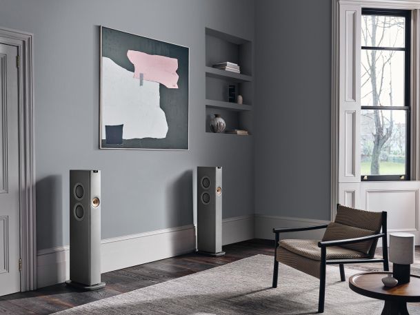 KEF LS 60 Wireless Landscape Titanium Grey